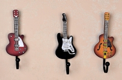 Guitar Clothes Hook Decoration Resin Material Hand...