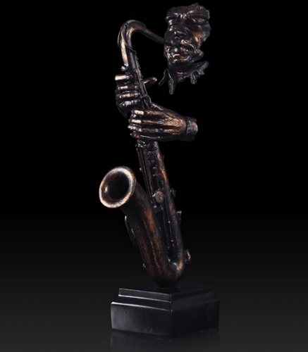 Saxophone Music Decoration Resin Material Holiday Gift Interior Decoration