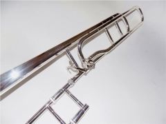 Bb/F Tenor Trombone Lacquer/Nickel plated/Silver plated Cupronickel Slide trombone With Foambody case