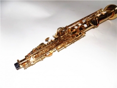 Bb Soprano Saxophone with ABS Case and Mouthpiece China Mainland Musical instruments factories OEM