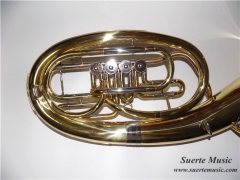 High Grade Bb Baritone Horn Four Rotary Valves Brass instruments with Mouthpiece and Case Online aliexpress shop