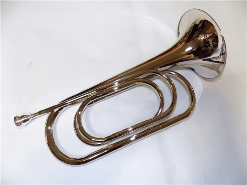 Bb Bugle Horn Nickel plated With Box Musical instrument Online Shop Wholesale suppliers