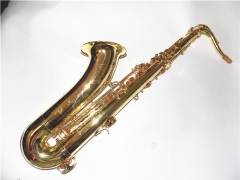 Bb Tenor Saxophone Yellow Brass Body Musical instruments Factories OEM Customized