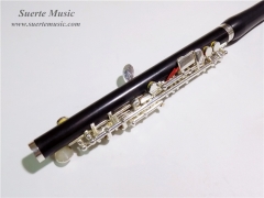 C Key Piccolo Ebony Body Silver plated Keys Musical instruments online shop