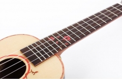 Enya Ukulele S1 Solid Engelman Spruce Top Indonesia Rosewood Back Hawaii Guitar 4 String Musical Instruments