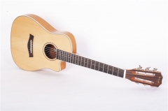 32 inch Enya Travel guitar UGT-03 3A Solid Engelman spruce Uguitar string musical instruments professional guitarra