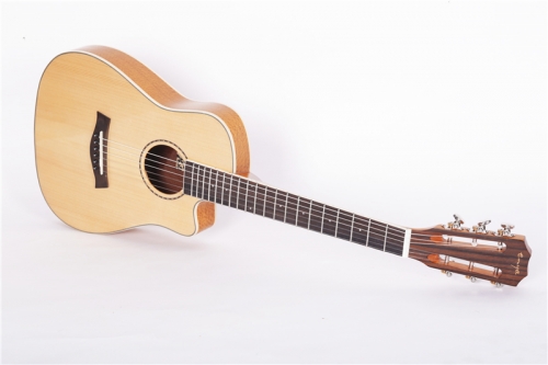 32 inch Enya Travel guitar UGT-03 3A Solid Engelman spruce Uguitar string musical instruments professional guitarra