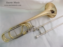 Bb/F/Eb/D Bass trombone Musical instruments OEM Wholesale