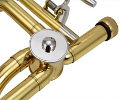 Bb/F Tenor Trombones Yellow Brass Body with Wood case OEM Dropshipping Wholesale Manufacture