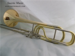 Bb/F/Eb/D Bass trombone Musical instruments OEM Wholesale
