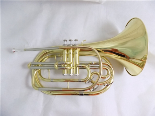 Marching French Horn Bb Tone Brass musical instruments online sale
