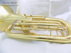 Bb Euphonium Four Piston Valves Lacquer Finish with Mouthpiece and case Brass Instruments Online Sale