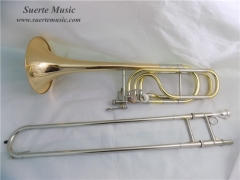 Bb/F/Eb/D Bass trombone Musical instruments OEM Wholesale