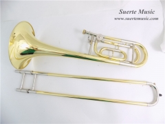 Bb/F Bass trombones Brass Body with Foambody case Online shop for sale