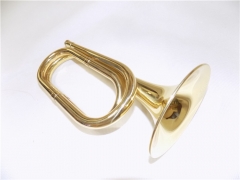 Wholesale Bb Post Horn Brass Body Lacquer Finish With Bag Musical instruments