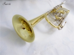 High-Grade Bb Rotary Trumpet with Wood case Musical instruments Online Sale