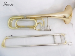 F/Bb Double Slide Trombone Lacquer Musical instruments