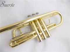 Yellow brass Trumpet C key Lacquer ABS case Musical instruments dropshopping