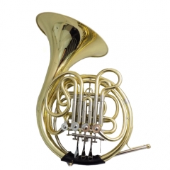 F/Bb Four Flat Double Row French Horn musical instruments factory in China supplier