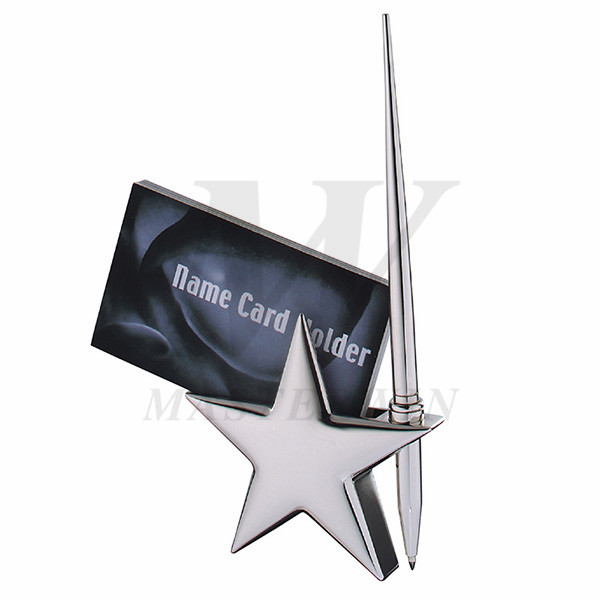 Metal Name Card Holder with Pen_B86122-P14B