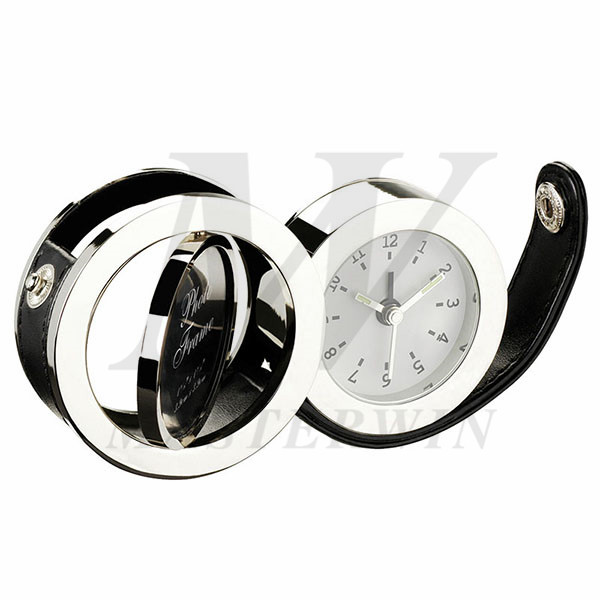 Travel Alarm Clock with Spinning Photo Frame_87560