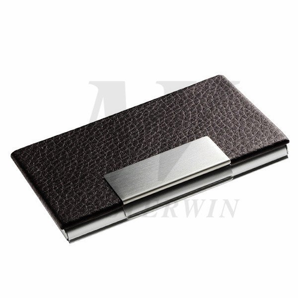 PU_Metal Name Card Case(with Aluminium back)_87544-01