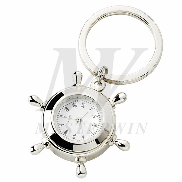 Metal Keyholder with Quartz Clock_B62888