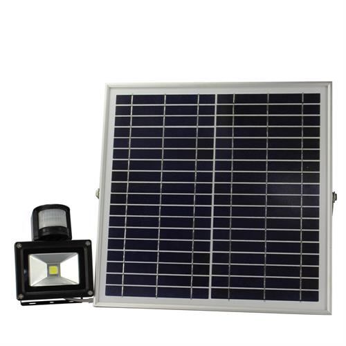 Hooree SL-310C-2 15W LED Solar Flood Light + Motion Sensor + Constant Light + Light Control