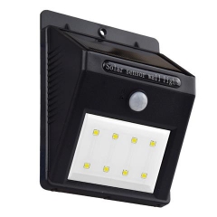 Hooree SL-810C 8 LED Motion Sensor Solar Wall Lamp