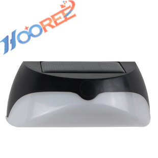 Hooree SL-850A 8 LED Dimable Motion Sensor Solar Decorative Wall Lamp