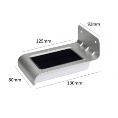 Hooree SL-10P1 16 LED Solar Wall Lamp + Motion Sensor + Dim light + Light Control