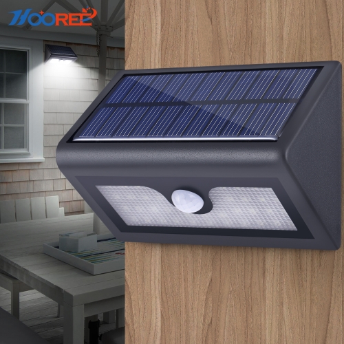 Hooree SL-840 38 LED Dimable Motion Sensor Solar Wall Lamp