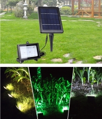 Hooree SL-30A 30 LED Solar Garden Light with Light Control Function