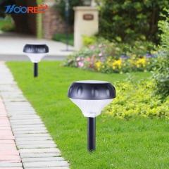 Hooree SL-510 Microwave Induction Solar Lawn Light Wall Light Garden Light