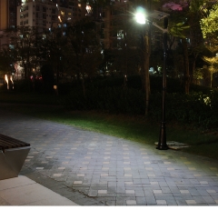 Hooree SL-680 direto da fábrica 20 W 30 W 40 W 50 W 100 W SMD 3030 LED luz de rua solar de controle remoto