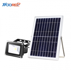 Hooree SL-310B-1 10W LED Solar Flood Light + Constant Light + Light Control