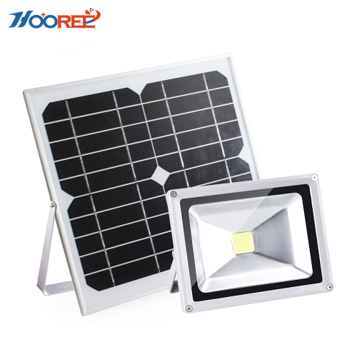 Hooree SL-310F 20W LED Solar Flood Light + Constant Light + Light Control
