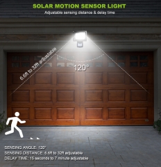 Hooree SL-310E 3W Integrated LED Solar Flood Light with Motion Sensor