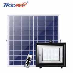 SL-385 18W 27W 40W 50W LFP Battery Outdoor IR Remote Control Flood Light with Timing Function