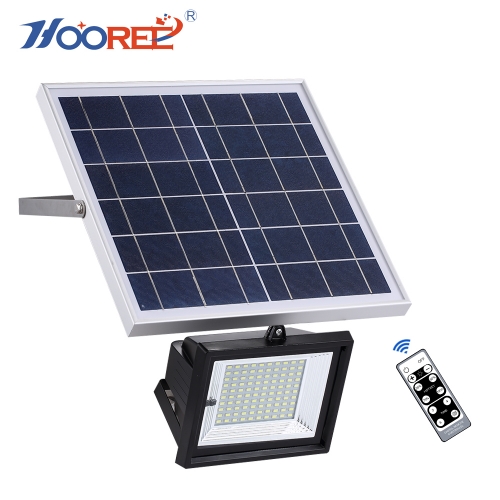 SL-385 18W 27W 40W 50W LFP Battery Outdoor IR Remote Control Flood Light with Timing Function