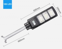 2019 quente PIR tudo em um 100 watt solar led rua sensor de movimento 100 w