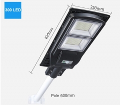 2019 Nouveau capteur de mouvement PIR haute luminance 150w dans un réverbère solaire pour l'éclairage extérieur de la route de jardin