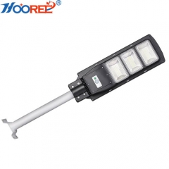 100W all in one integrated solar led street light, PIR motion sensor solar light