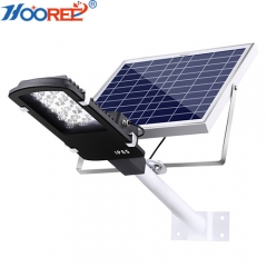 Hooree SL-610B IP 65 24W Bridgelux Dual Chip LED Control remoto Luz de calle solar