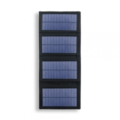 Faltbares Handy-Solarmodul-Ladegerät 8W monokristallines Silizium Tragbare Solarladetasche