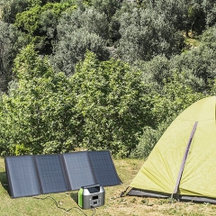 Carregador de painel solar dobrável 40 W 60 W 100 W