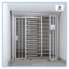 Solenoid Locking Full Height Turnstile Gate