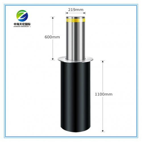 Stainless Steel Rising Bollard Automatic Lifting Price Remote Control Parking Outdoor Hydraulic Bollards