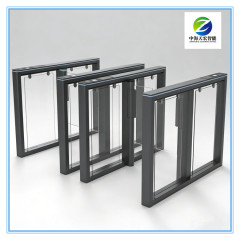 2026 China New Made Super Luxury Speed Gate Turnstile with Face ID & Barcode Controller