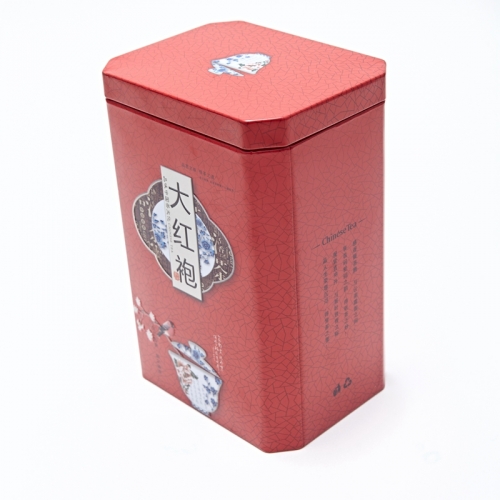 Green Tea Metal Packaging Box